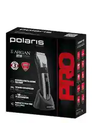 Черный машинка для стрижки волос Polaris Argan Therapy Pro PHC 3017RC, 5 насадок
