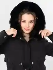 Прозрачный зимняя куртка женская