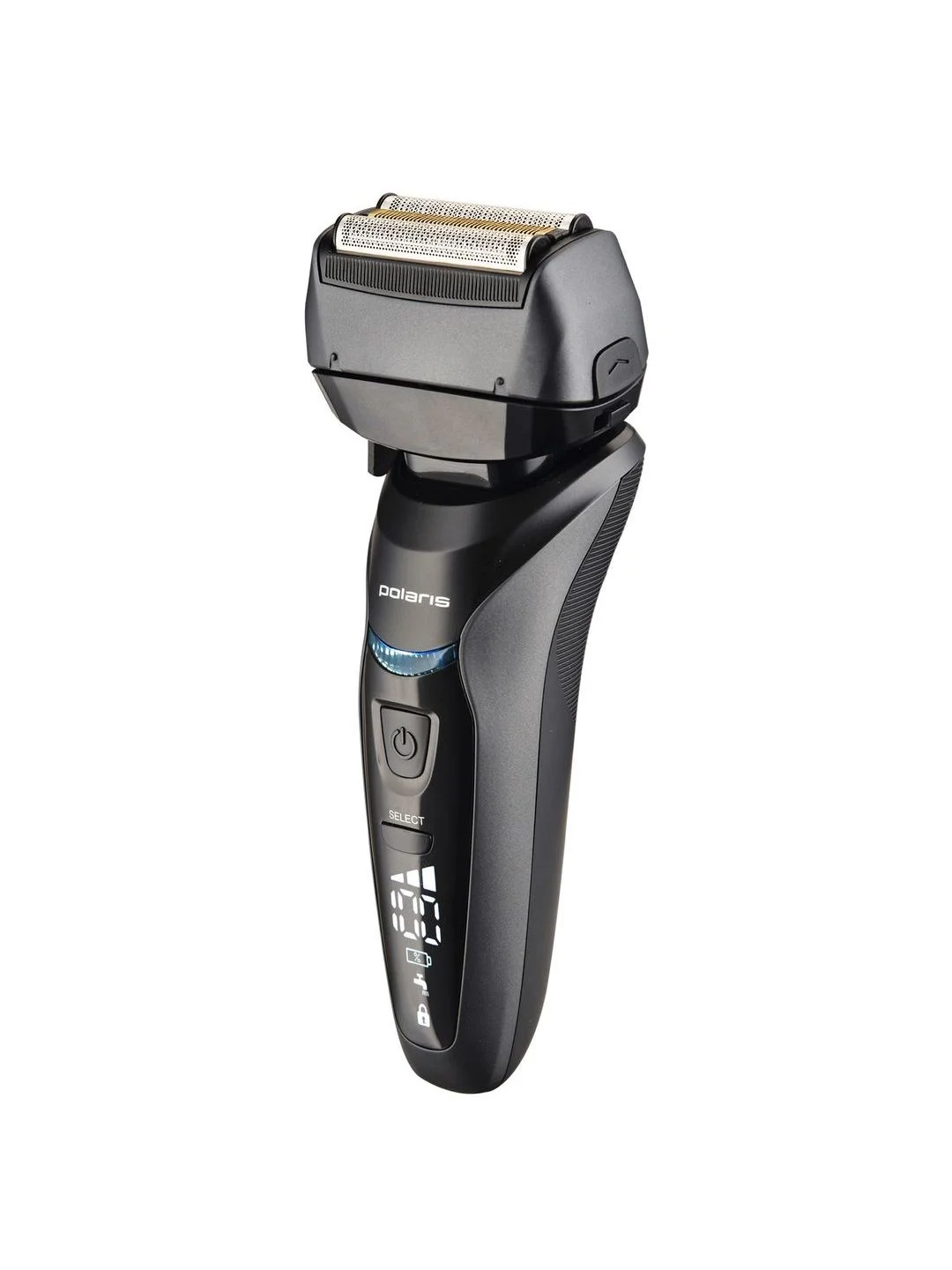 Черный бритва для мужчин электрическая Polaris PMF 1014RC wet&dry 5D PROF 3+, черный/графит