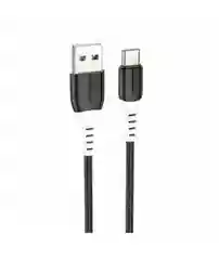 USB - Type-C кабель для зарядки телефона Android / быстрая зарядка 3A / силикон, термостойкий