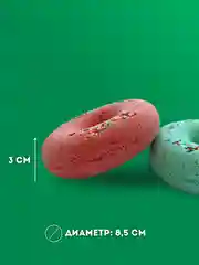 Зеленый бомбочки для ванн подарочный набор подарок на новый год маме подруге снеговик рождество
