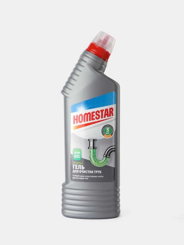 Гель для прочистки труб, HOMESTAR, 750 мл