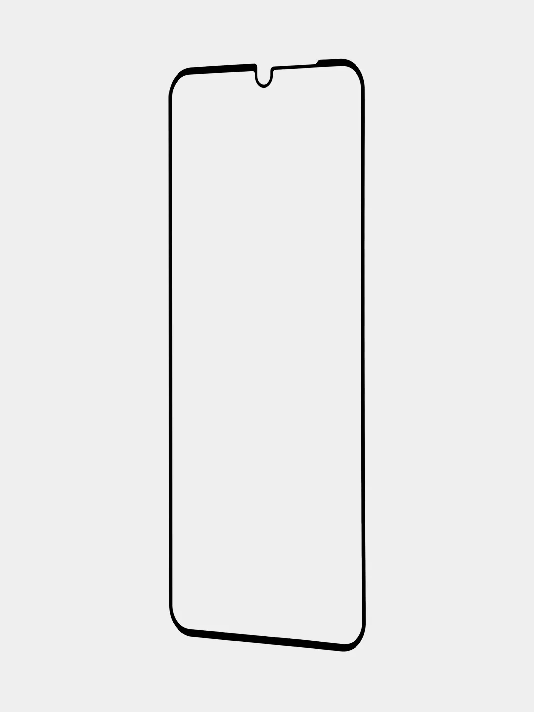 Прозрачный стекло для Samsung Galaxy A14 защитное ROSCO прозрачное с олеофобным покрытием, рамкой
