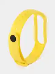 Светло-жёлтый браслет для MI Band 5 6