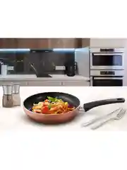 Коричневый индукционная сковорода 28 см Tefal Luminens 04229128