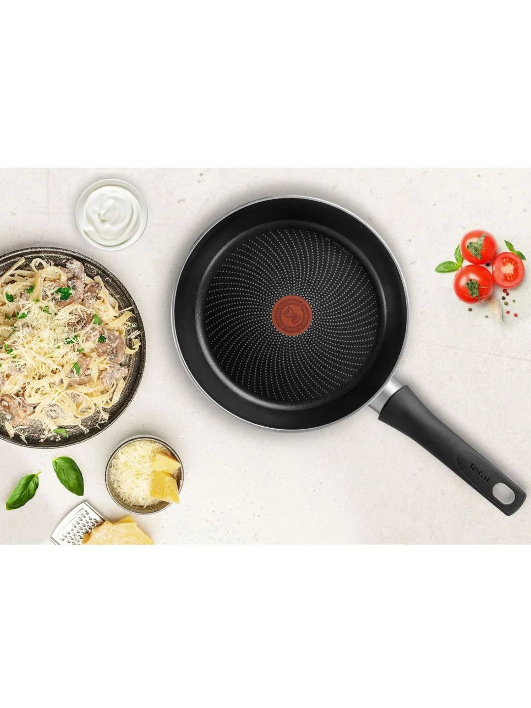 Коричневый индукционная сковорода 28 см Tefal Luminens 04229128