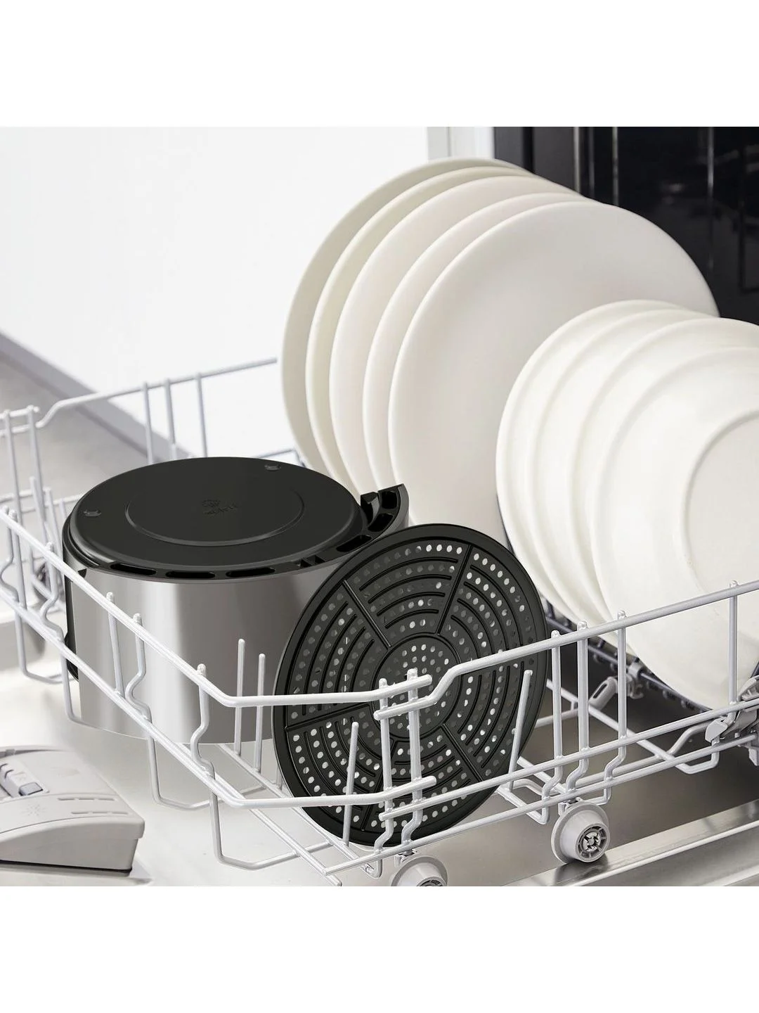Серый аэрогриль Tefal Air Fry Ultra EY111B15, 4.2 л