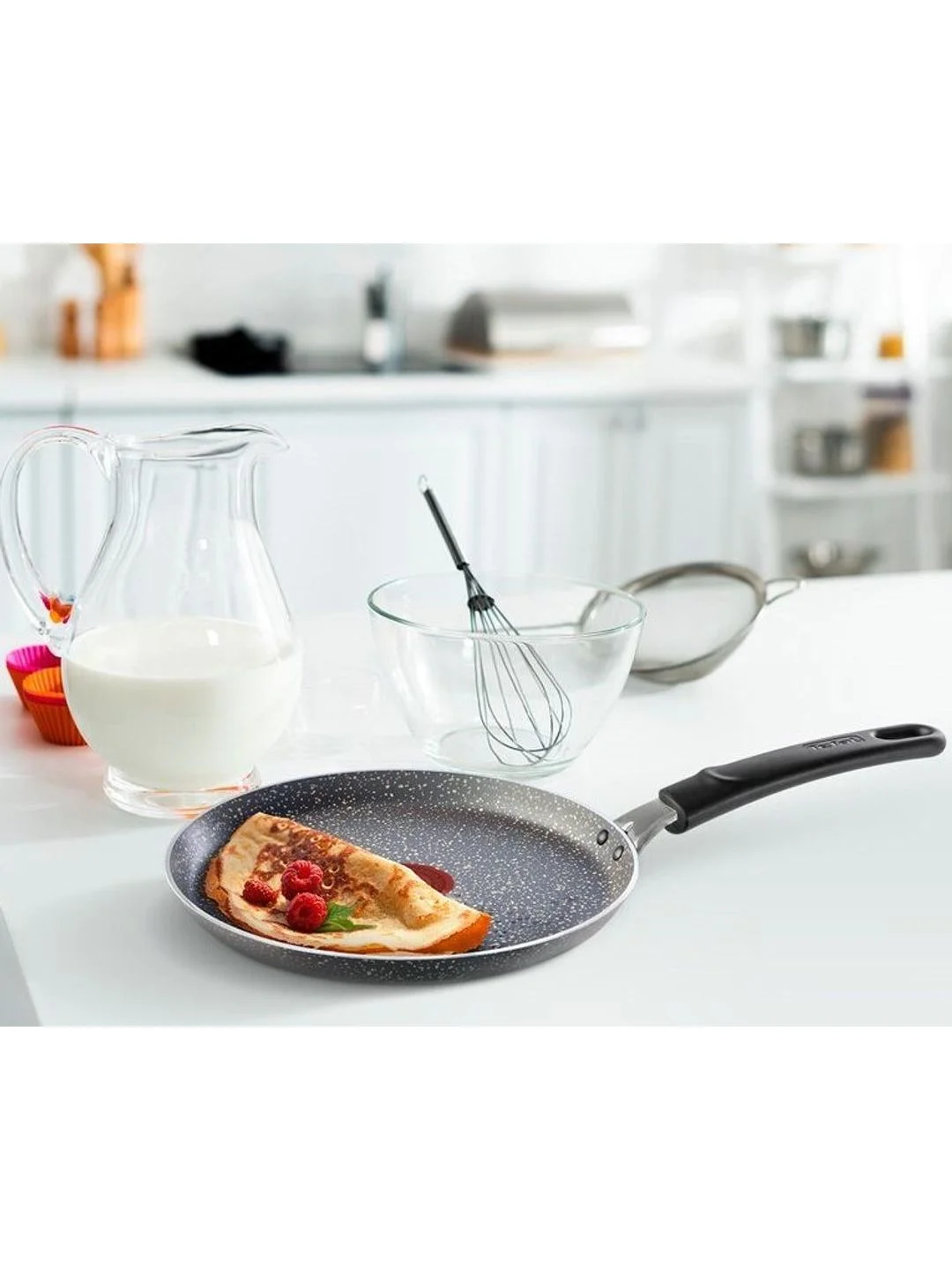 Серый блинная сковорода 22 см Tefal Natural Cook 04213522