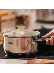 Серебряный ковш 1.5 л Tefal Cook Eat B9212274 с крышкой 16 см