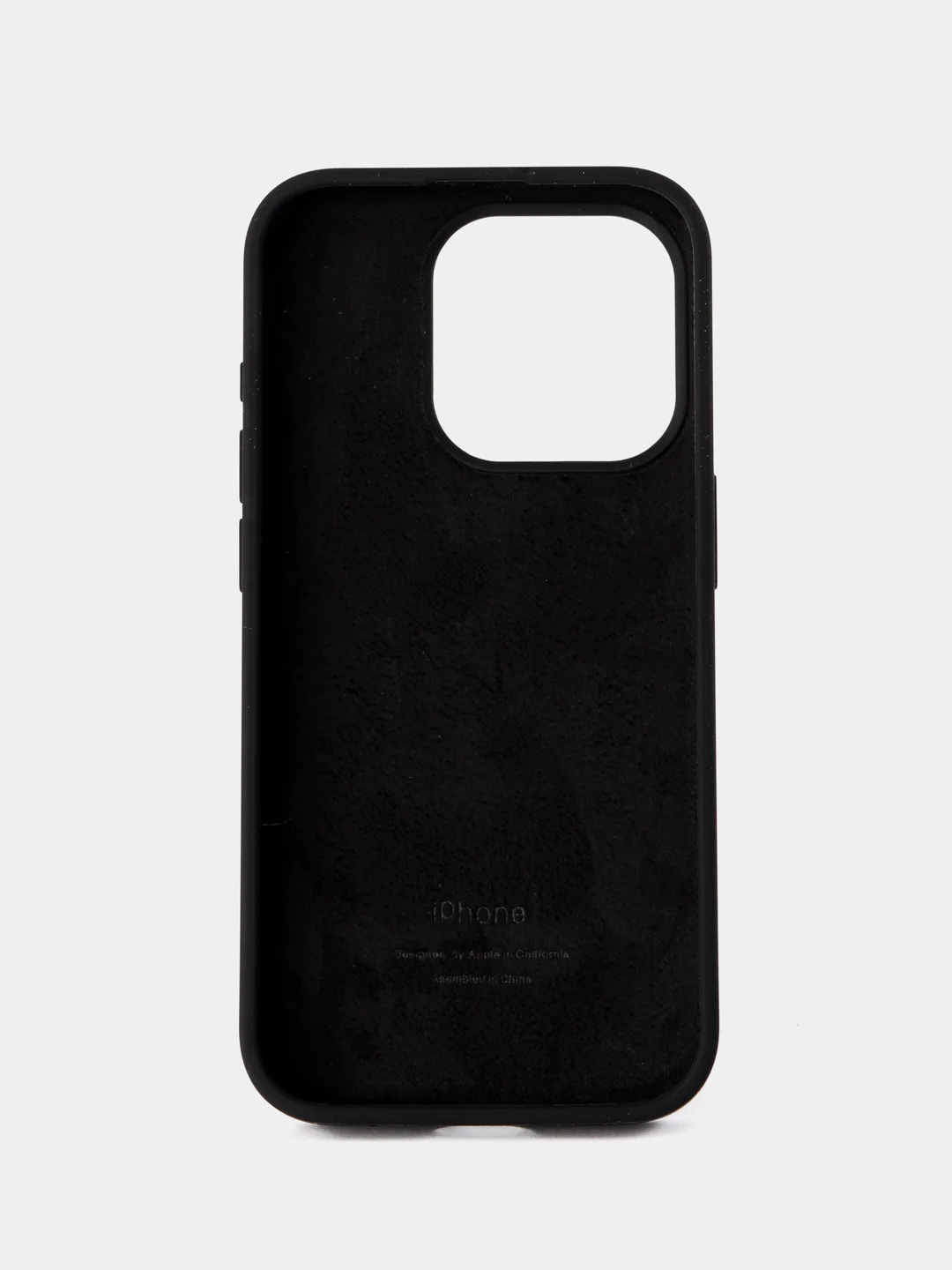 Черный чехол силиконовый для iphone 15, 15pro, 15promax
