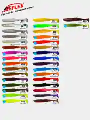Твистер Reflex Arowana 4.5" 116мм 3шт силиконовые приманки на щуку судака