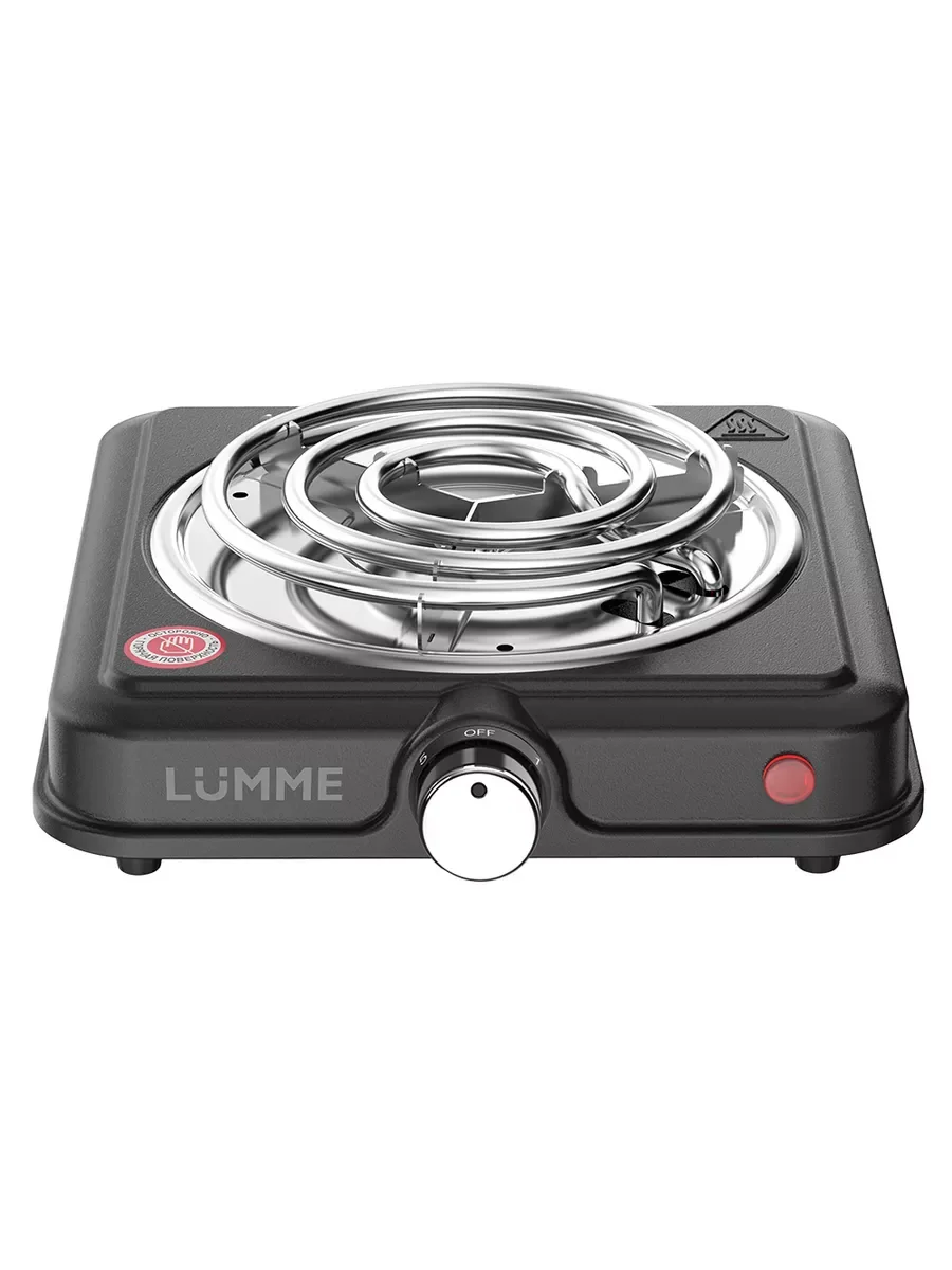 Черный электрическая плитка LUMME LU-HP3703A черный