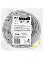 Патч-корд 10 метров, интернет кабель TWIST, RJ-45, категория 5e, UTP, сетевой Enternet Lan
