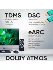 HDMI Кабель 2.1 сверхскоростной TWIST, 2 метра / поддержка 4K 120Гц