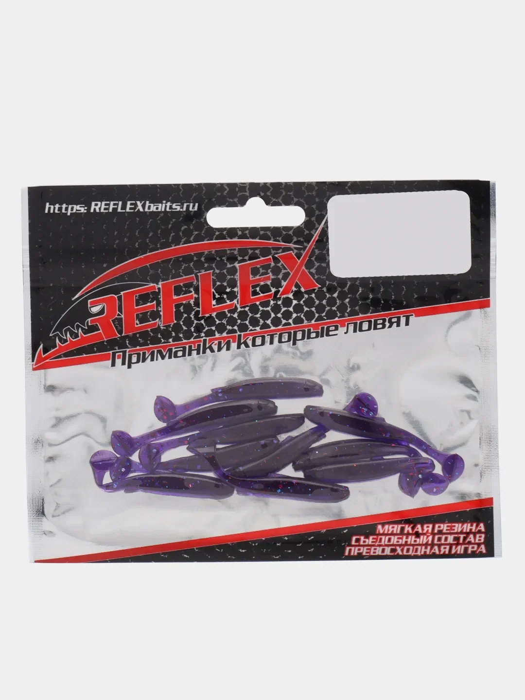 Виброхвост Reflex Irbis 2" 51 мм 10 шт силиконовые приманки на окуня