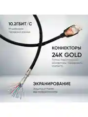 HDMI Кабель 1.4 TWIST, 2 метра / шнур аудио-видео HDMI-HDMI