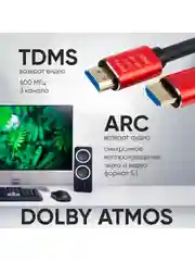 HDMI Кабель 2.0 TWIST, 2 метра / шнур аудио-видео HDMI-HDMI