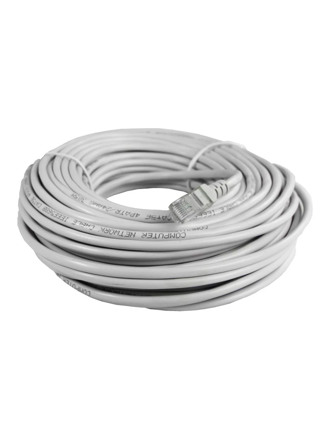 Патч-корд 25 метров, интернет кабель TWIST, RJ-45, категория 5e, UTP, сетевой Enternet Lan