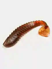Виброхвост Reflex Leo 4", 101 мм, 4 штуки, силиконовые приманки на щуку и судака