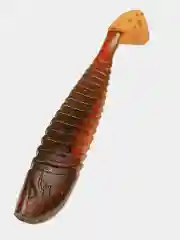 Виброхвост Reflex Leo 4", 101 мм, 4 штуки, силиконовые приманки на щуку и судака