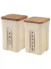 Набор контейнеров для специй Sugar&Spice Rosemary, с деревянной крышкой, 2 штуки по 0,2 л