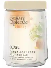 Банка для сыпучих продуктов Sugar&Spice Honey, латте