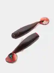 Виброхвост Reflex Serval 4.1", 104 мм, 4 штуки, силиконовые приманки на щуку и судака