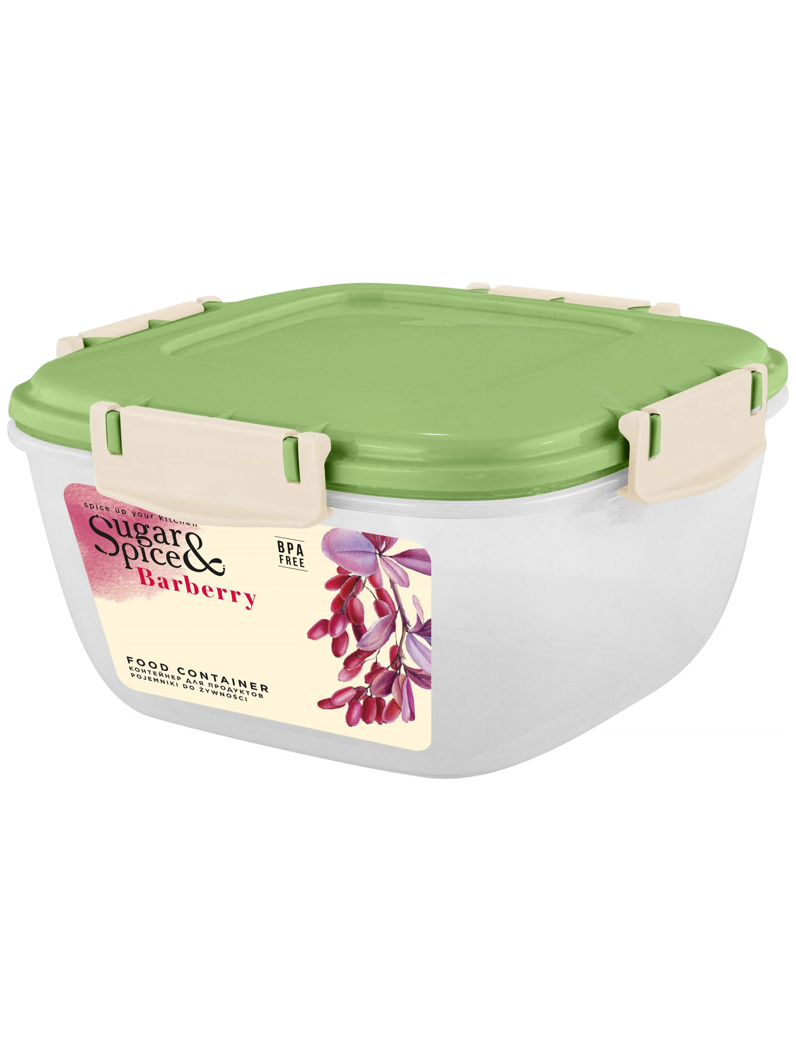 Контейнер для продуктов Sugar&Spice Barberry, герметичный