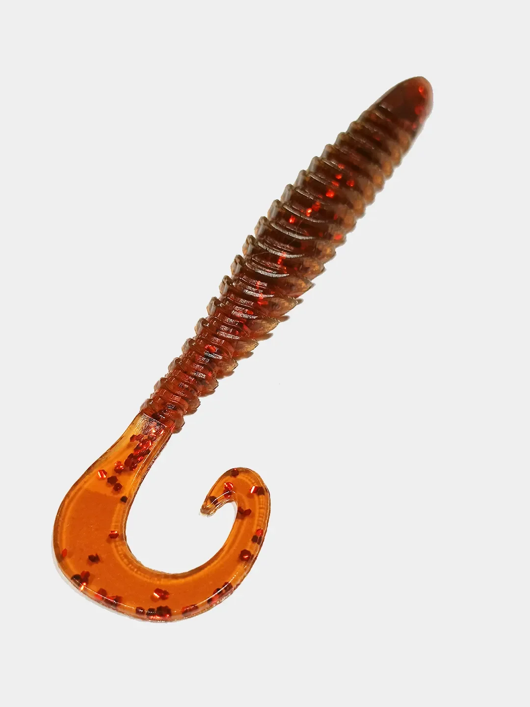 Твистер Reflex Tigerworm 4" 101 мм, 5 шт. силиконовые приманки на судака и щуку