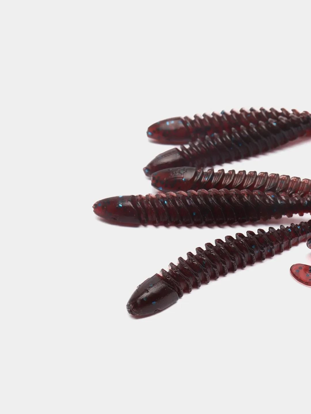 Твистер Reflex Tigerworm 4" 101 мм, 5 шт. силиконовые приманки на судака и щуку