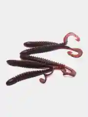 Твистер Reflex Tigerworm 4" 101 мм, 5 шт. силиконовые приманки на судака и щуку