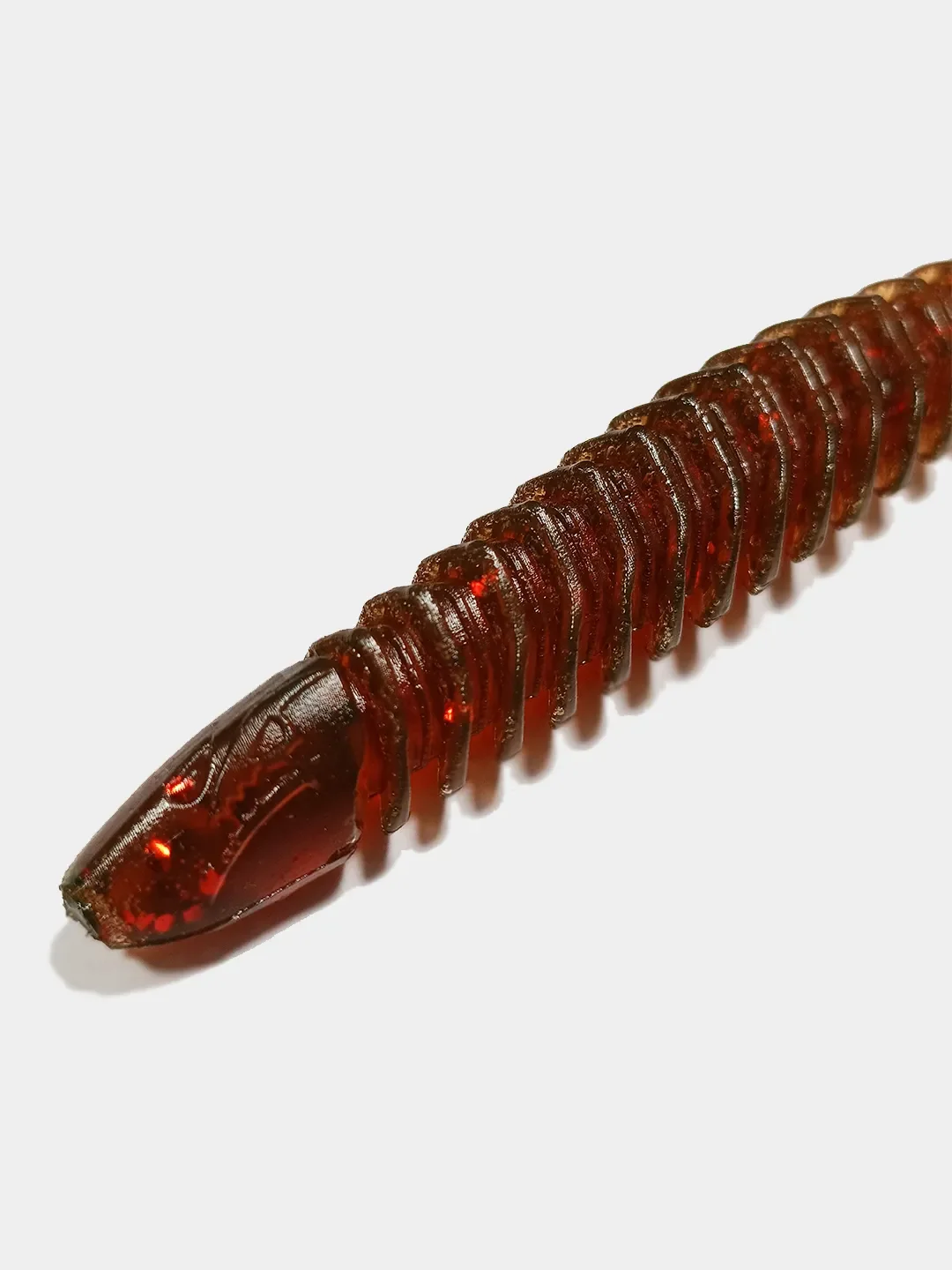 Твистер Reflex Tigerworm 4" 101 мм, 5 шт. силиконовые приманки на судака и щуку