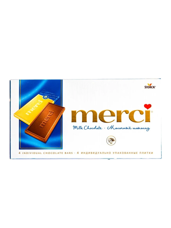 MERCI Молочный шоколад 100г