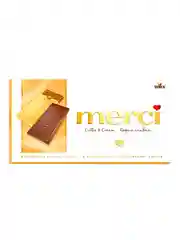 MERCI Шоколад Молочный кофейный 100г