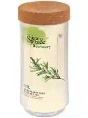 Банка для сыпучих продуктов Sugar&Spice Rosemary, с пробковой крышкой
