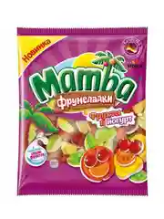 MAMBA Жевательный мармелад Фрукты и Йогурт 140г