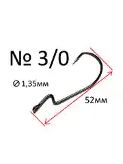 Крючки офсетные Reflex Offset Hook