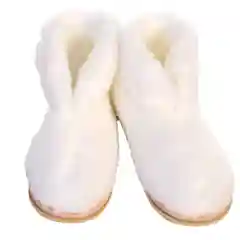 ЧуниЗима домашние женские, белые