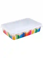 Лоток для мелочей Keeplex Trendy Карандашница, с крышкой, малый, 20,4х14х5,2 см