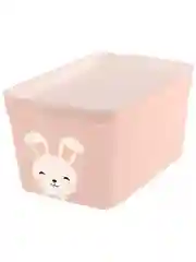 Ящик для хранения с крышкой Keeplex Happy, с рисунком
