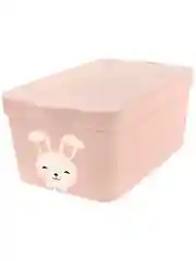 Ящик для хранения с крышкой Keeplex Happy, с рисунком