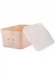 Ящик для хранения с крышкой Keeplex Happy, с рисунком