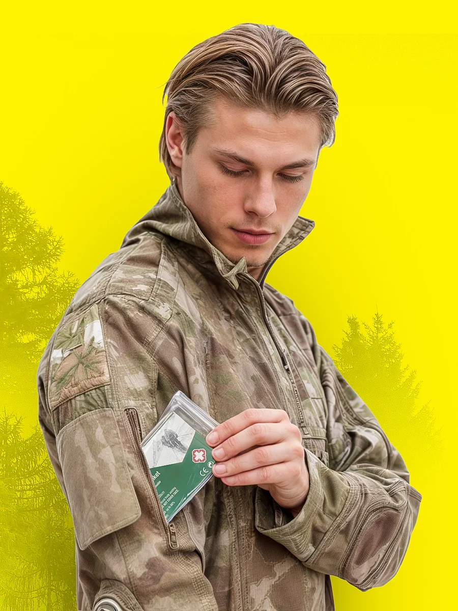 Спасательное термоодеяло, 10 шт, 130*210, матовое