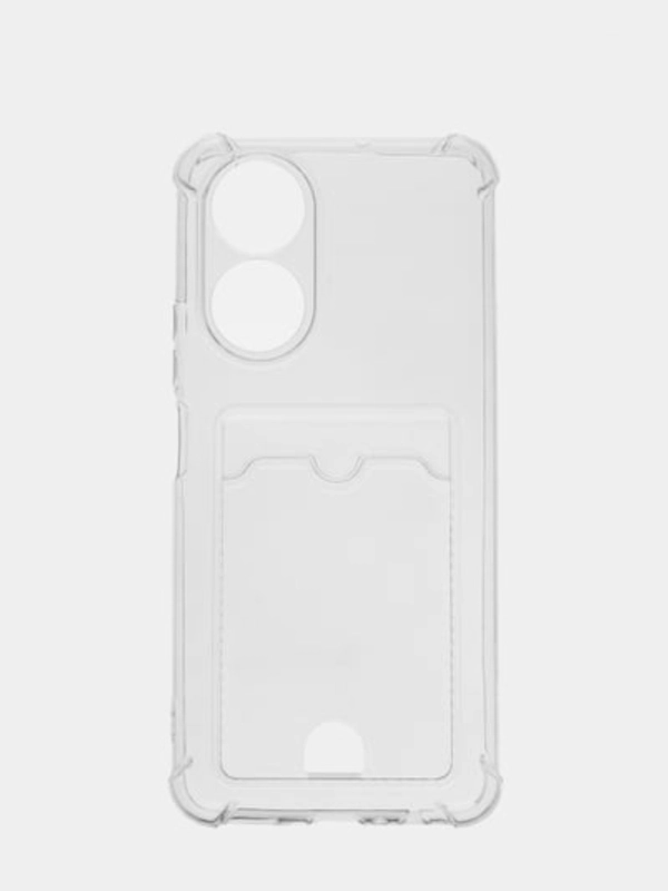Чехол Huawei Honor X7b, X7, X6, X8 5G, Nova Y70, Nova 10 SE с карманом для карт