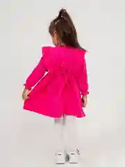 Фуксия платье для девочки из муслина