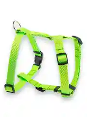 Шлейка Аркон Dog&Vogue NEO нейлон ширина 20 мм, шея 44-60 см, грудь 45-74 см, зеленая