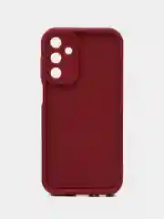 Бордовый чехол для Samsung Galaxy A16 (Самсунг Галакси A16), противоударный, с бортиками