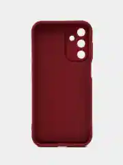 Бордовый чехол для Samsung Galaxy A16 (Самсунг Галакси A16), противоударный, с бортиками