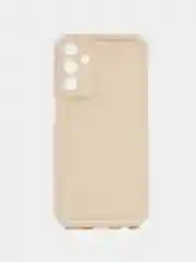 Молочный чехол для Samsung Galaxy A16 (Самсунг Галакси A16), противоударный, с бортиками