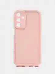 Розовый чехол для Samsung Galaxy A16 (Самсунг Галакси A16), противоударный, с бортиками